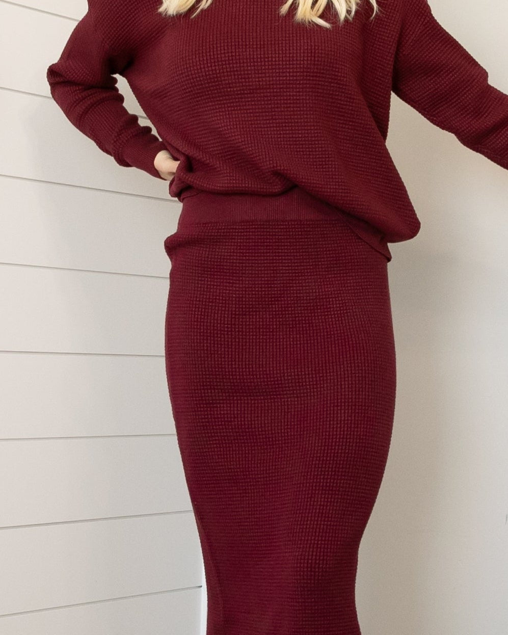 Tristin Set - Cranberry