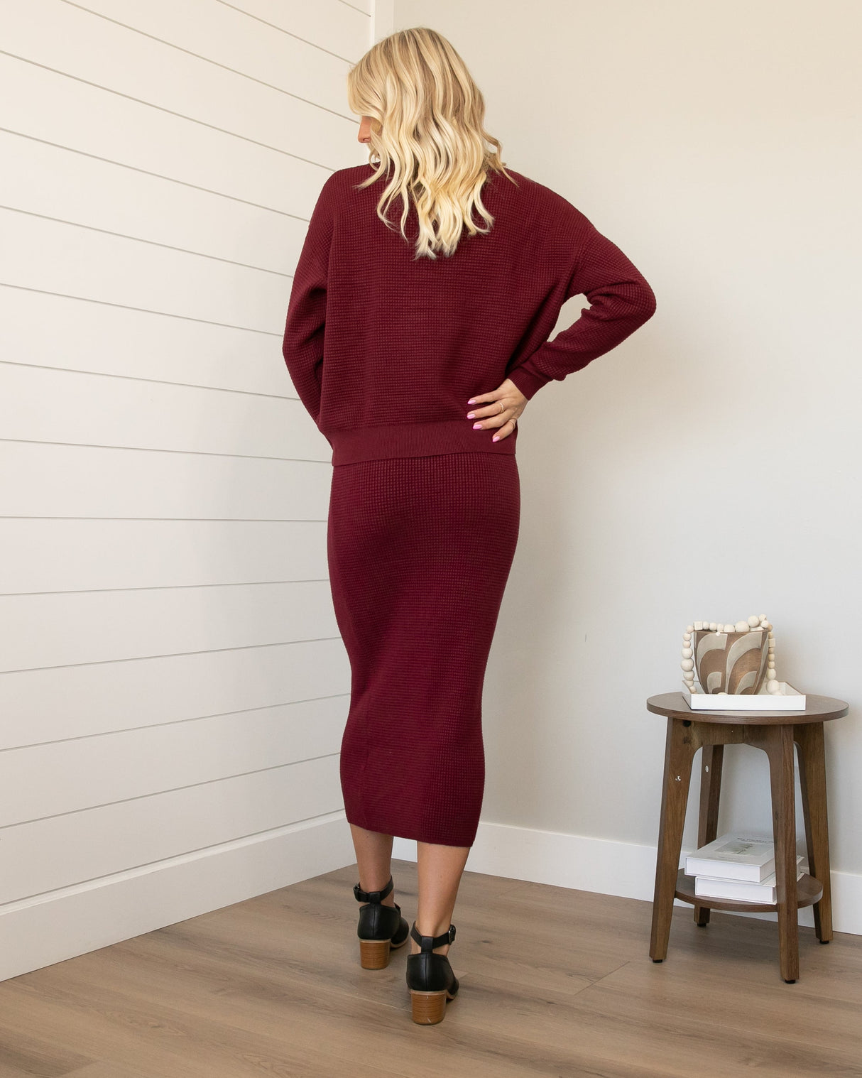 Tristin Set - Cranberry