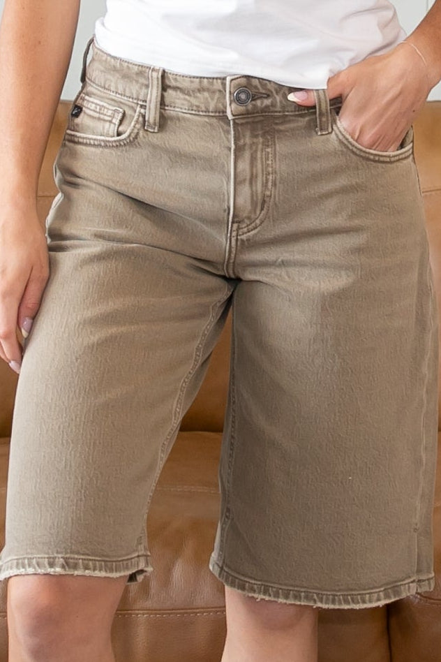 KanCan Brown Baggy Jorts