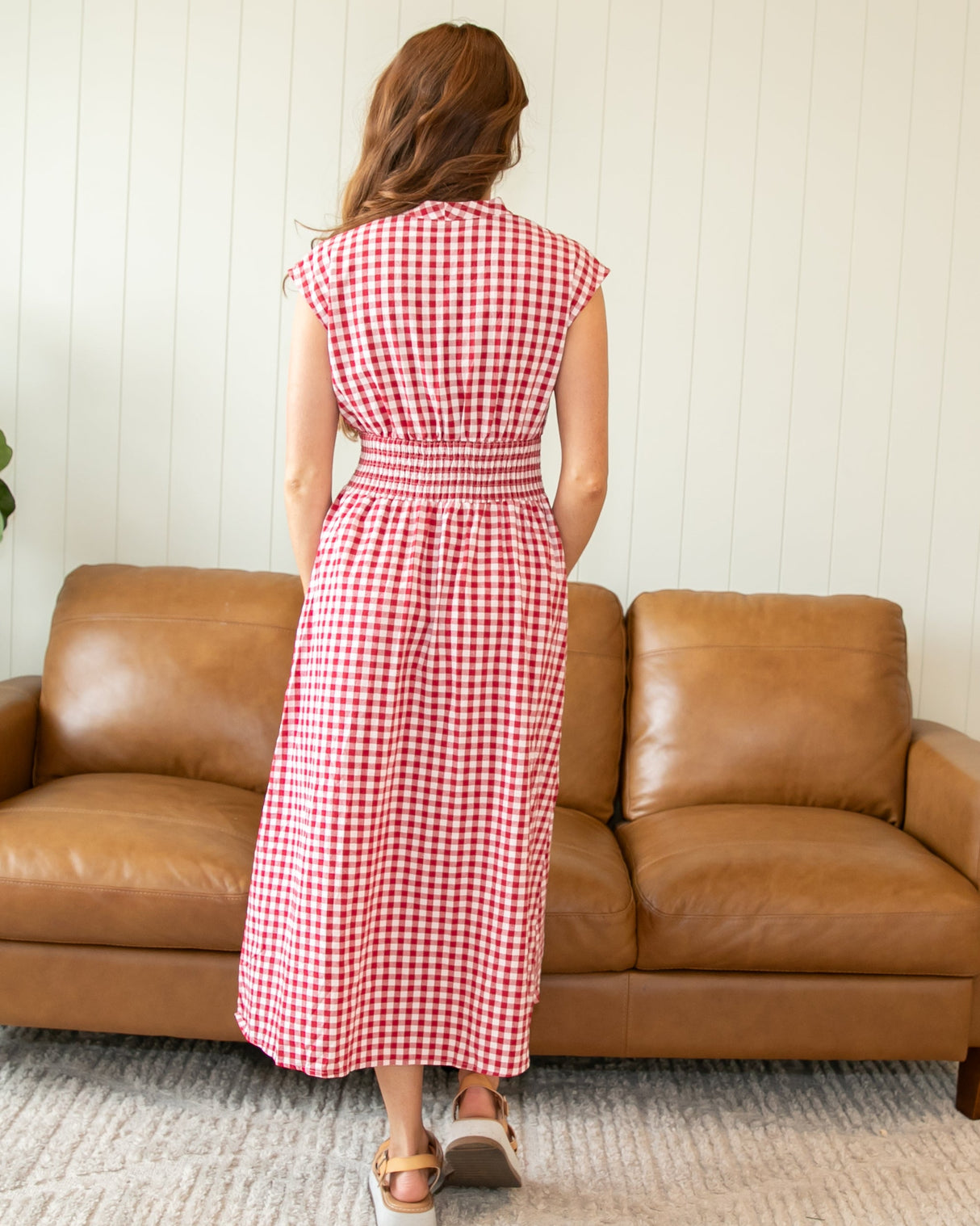 Martha Dress - Red