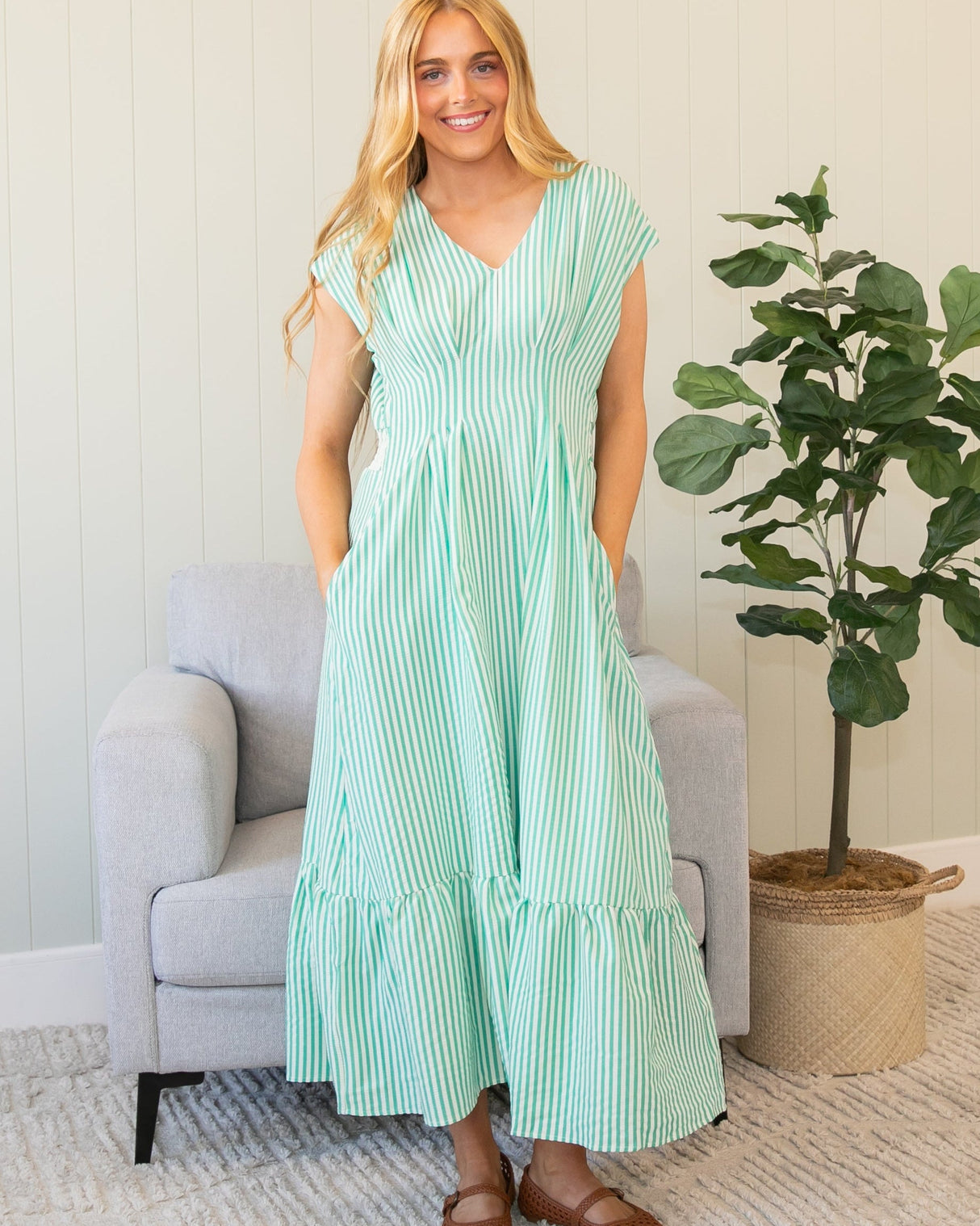 Henry Dress - Green