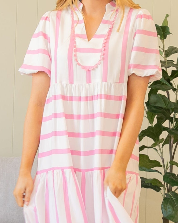 Gabby Dress - Pink