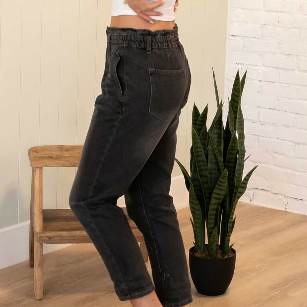 KanCan High Rise Mom Fit Jeans