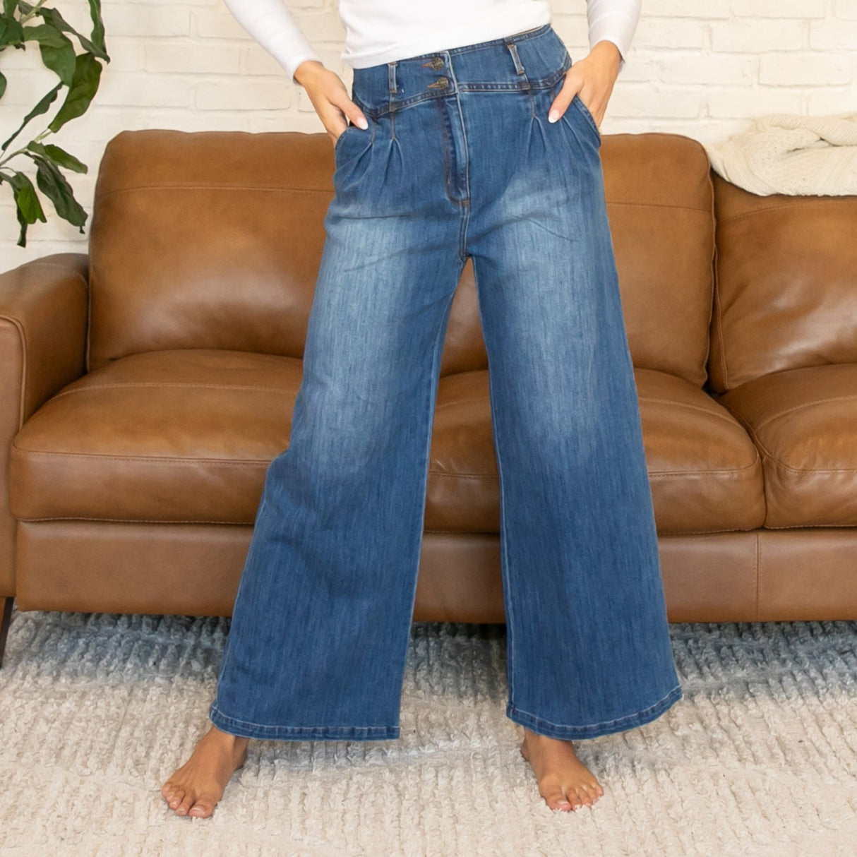 Nicole Wide Leg Jeans