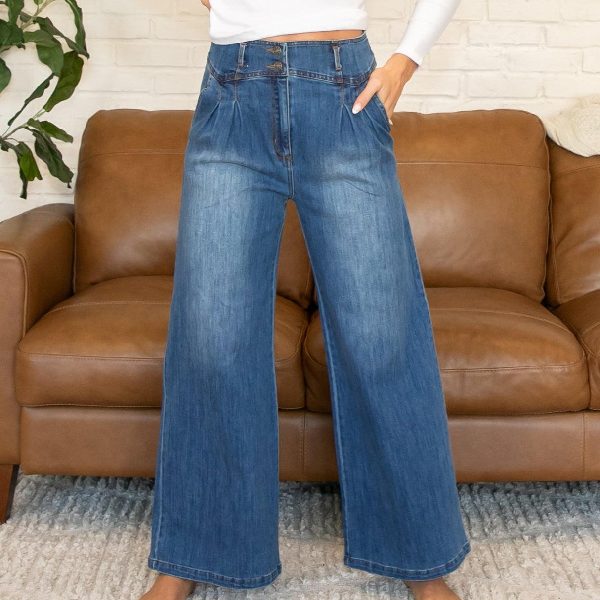 Nicole Wide Leg Jeans