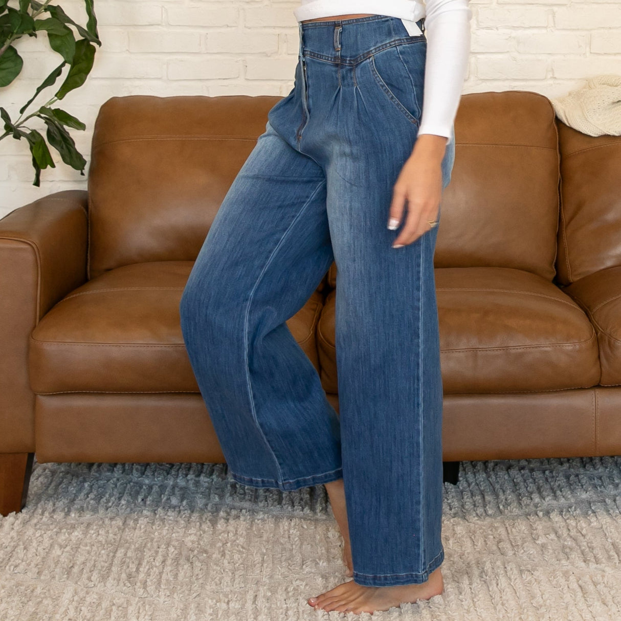 Nicole Wide Leg Jeans