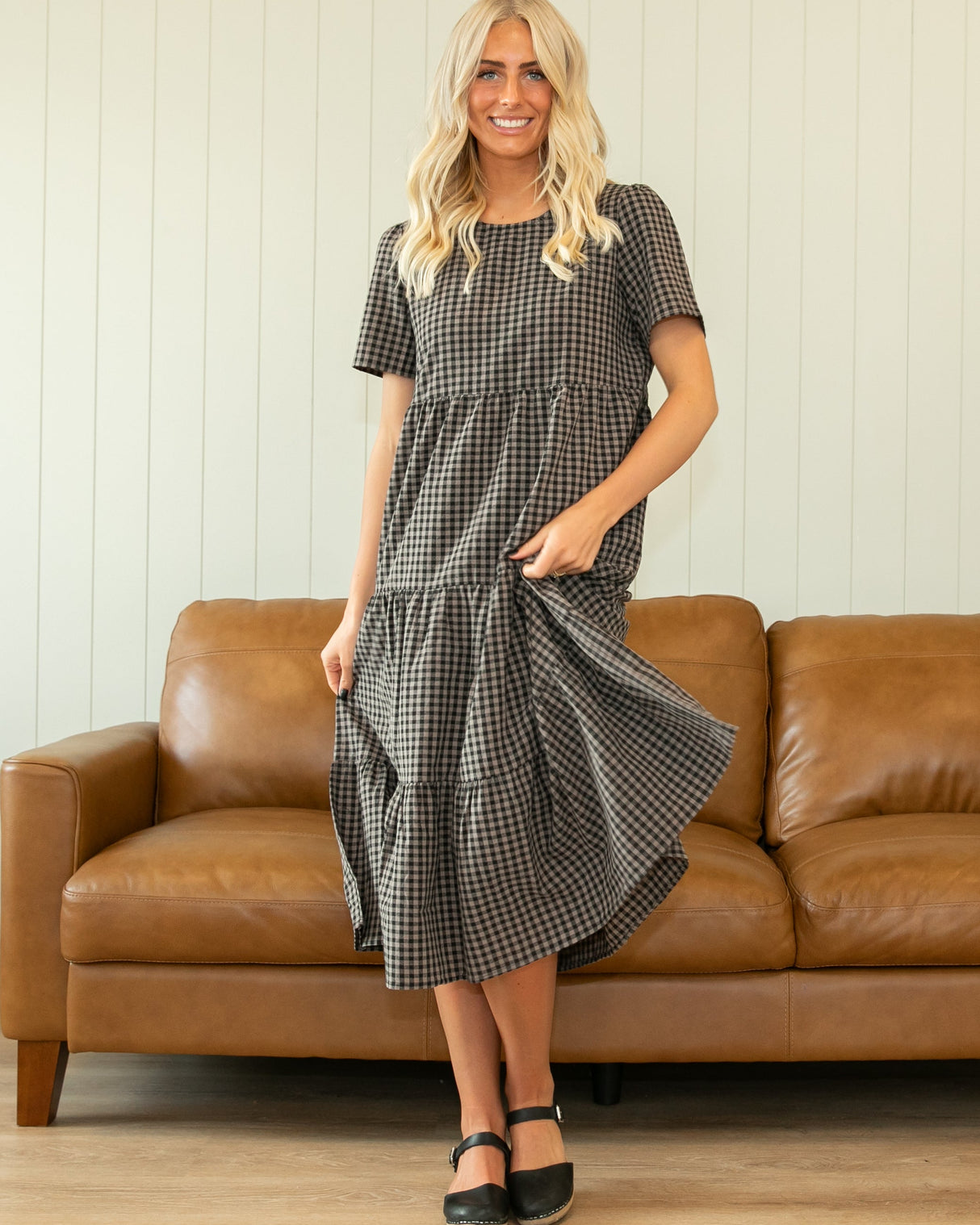 Mary Gingham Dress