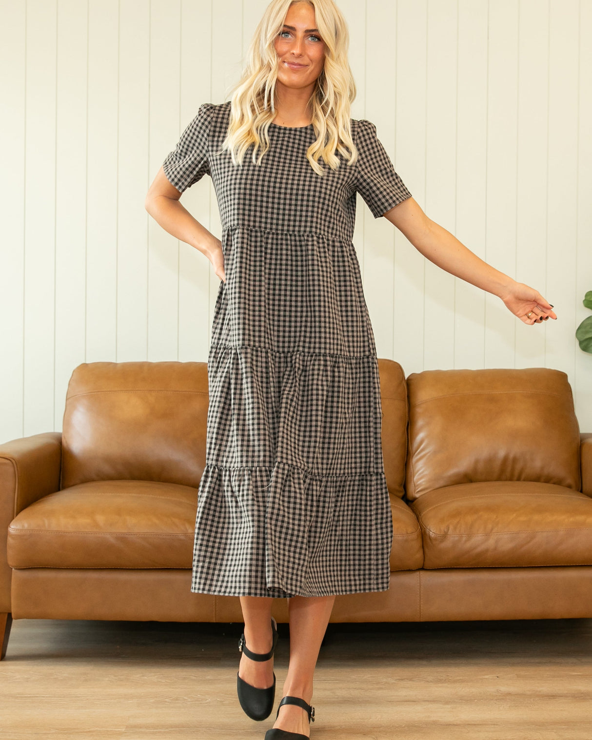 Mary Gingham Dress