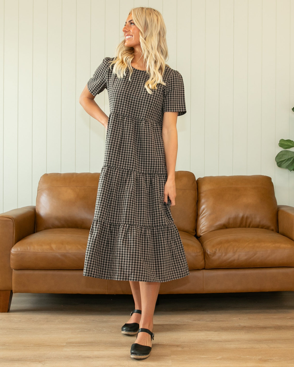 Mary Gingham Dress