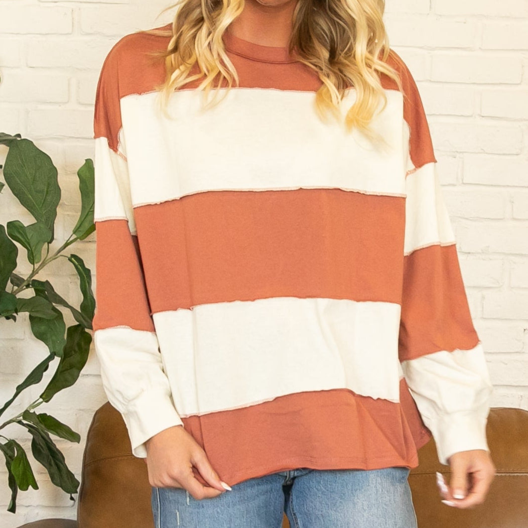 Kassandra Top - Terracotta