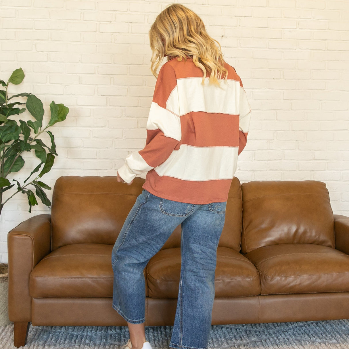 Kassandra Top - Terracotta