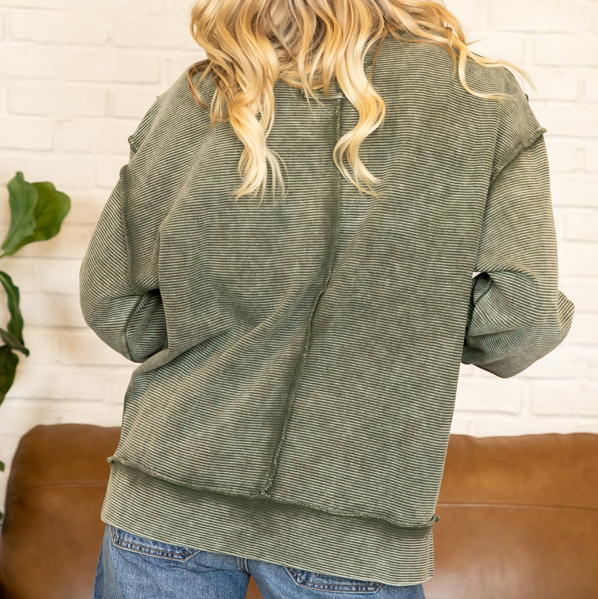 Vicky Top - Dark Olive