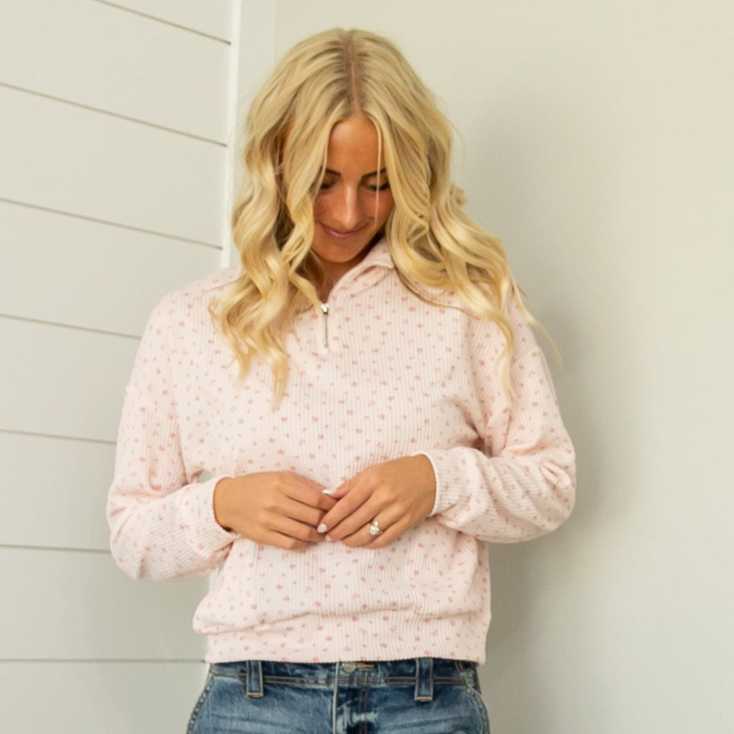 Nora Ribbed Pullover
