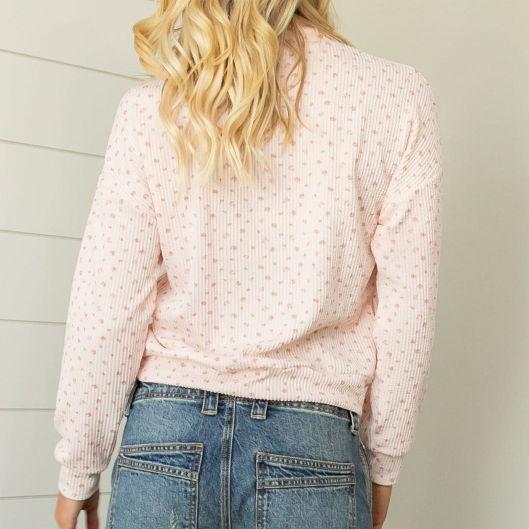 Nora Ribbed Pullover