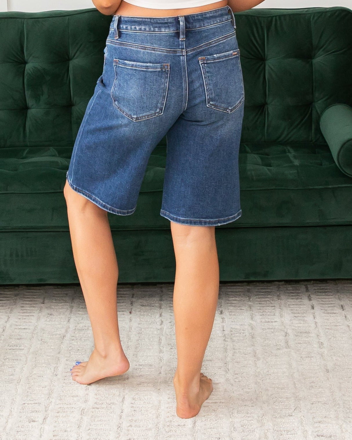 Risen Dark Slouchy Bermudas