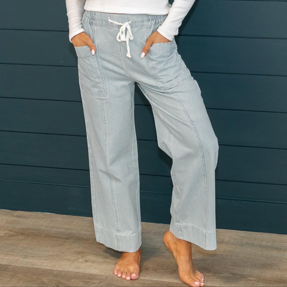 Daryll Striped Denim