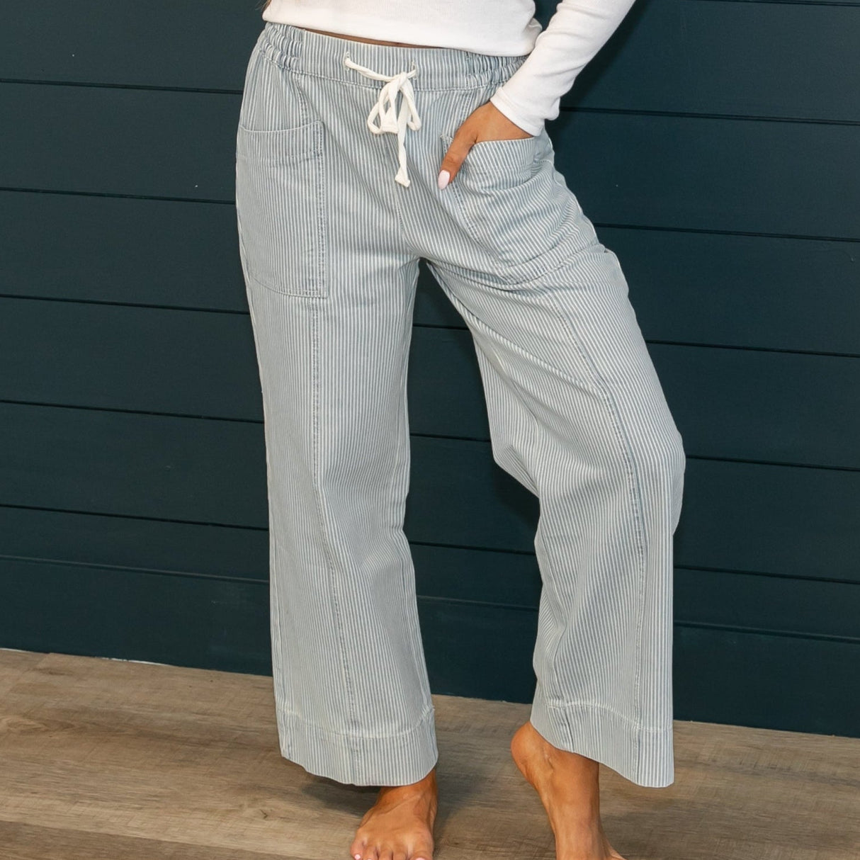 Daryll Striped Denim