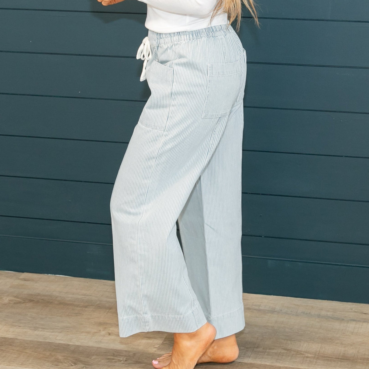 Daryll Striped Denim