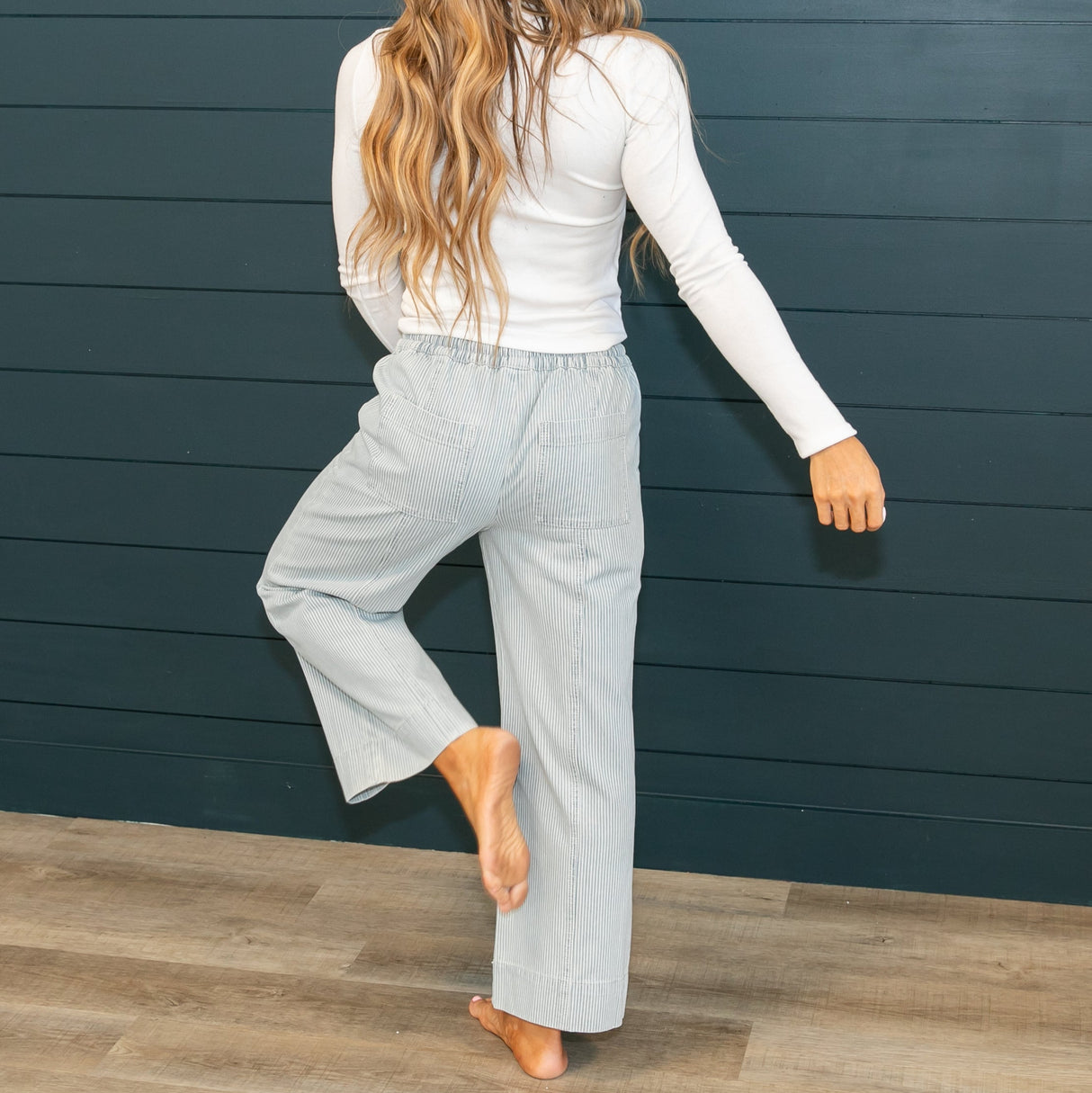 Daryll Striped Denim