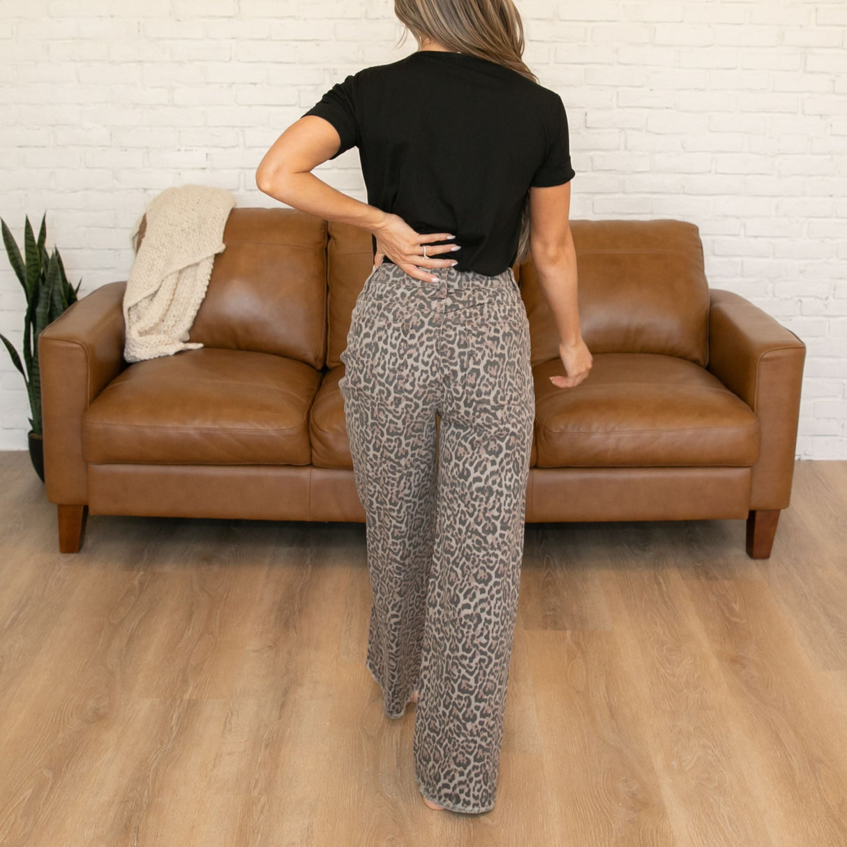 Nina Leopard Pants