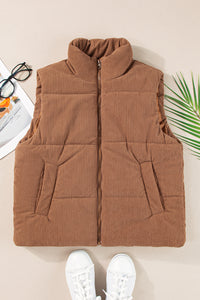 Kendel Corduroy Puffer Vest