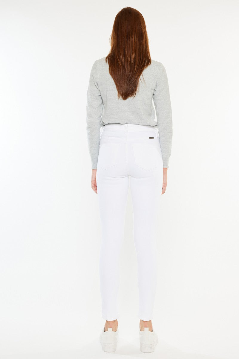 KanCan Clean Basic White Super Skinny Jeans