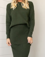 Tristin Set - Dark Green