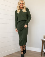 Tristin Set - Dark Green