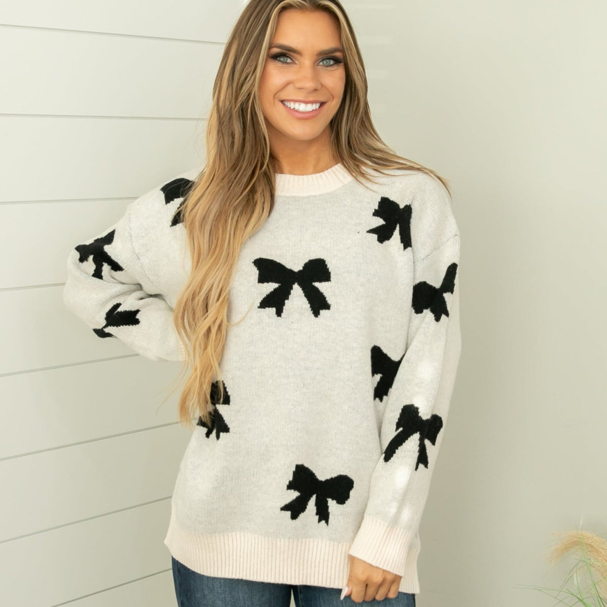 Breeson Bow Sweater