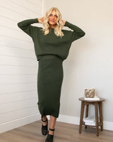 Tristin Set - Dark Green