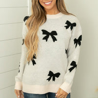 Breeson Bow Sweater