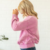 Cleo Faded Pullover