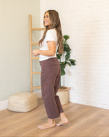 Kinley Brown Barrel Jeans