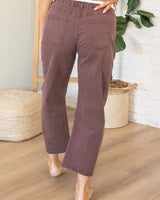 Kinley Brown Barrel Jeans