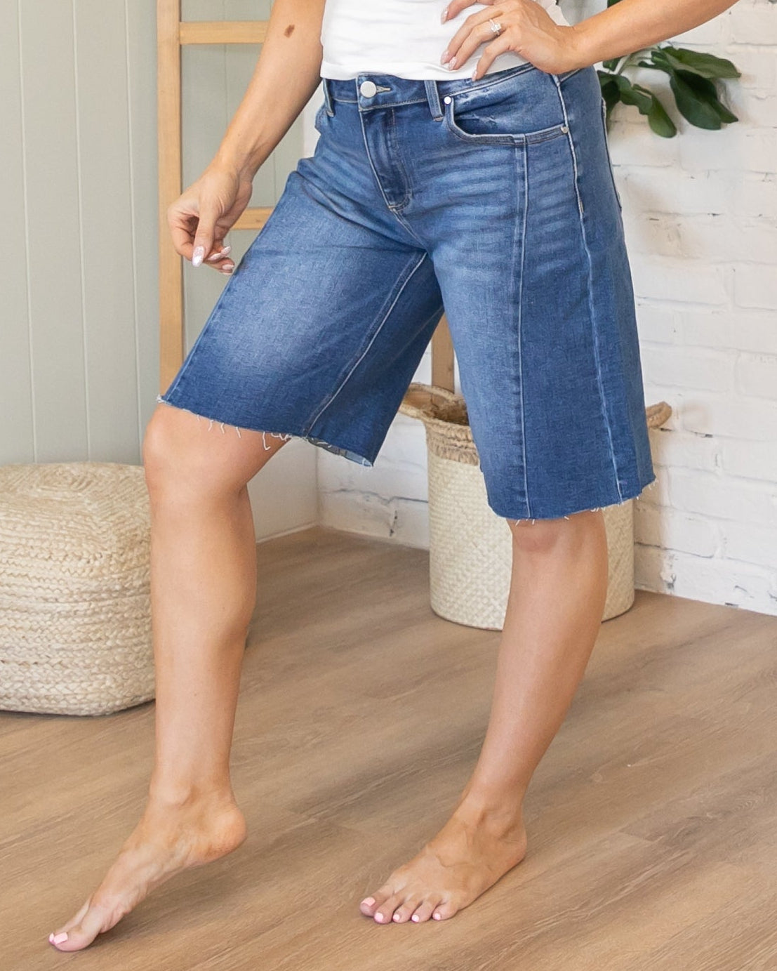 Risen Slouchy Side Seam Shorts