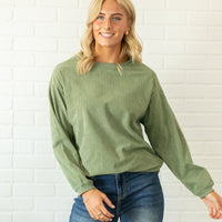 Leslie Corduroy Top