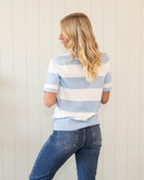 Pam Knit Top - Blue