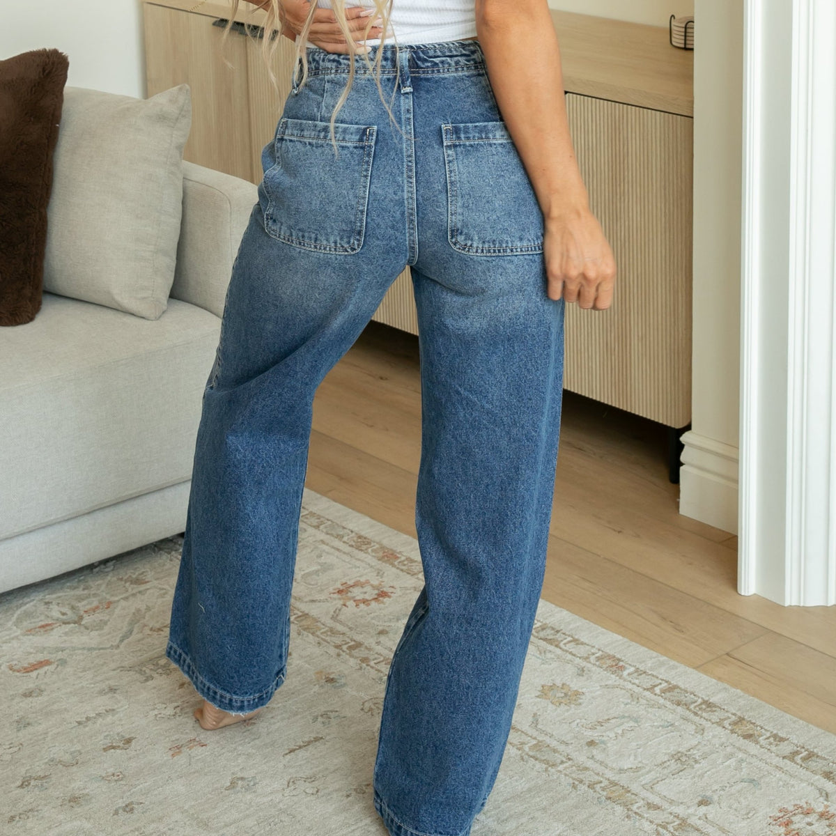 KanCan Ultra High Rise 90s Wide Leg Jeans