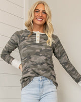 Rory Camo Top - Green