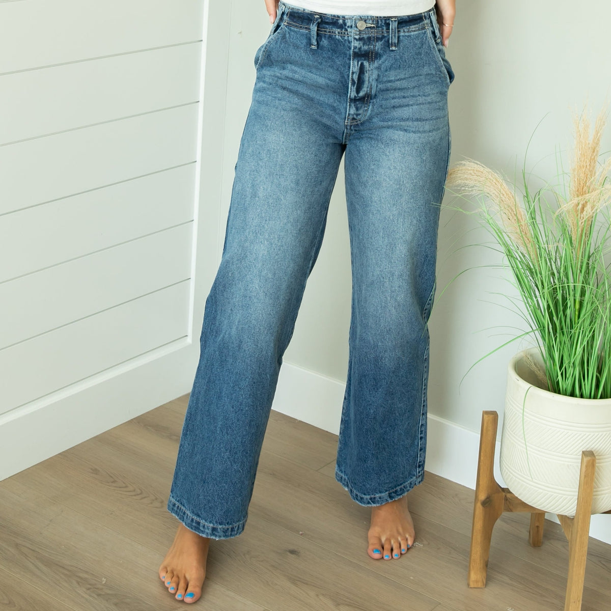 KanCan Ultra High Rise 90s Wide Leg Jeans