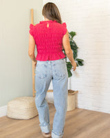 Raini Gingham Top