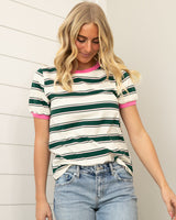 Kadi Stripe Top