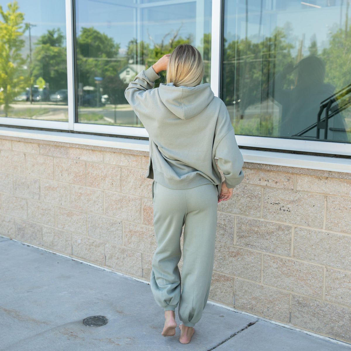 Risen Soft Knit Slouchy Jogger Pants