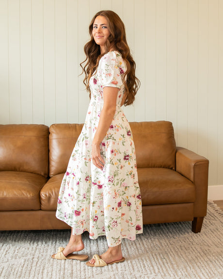 Brandi Dress - Ivory