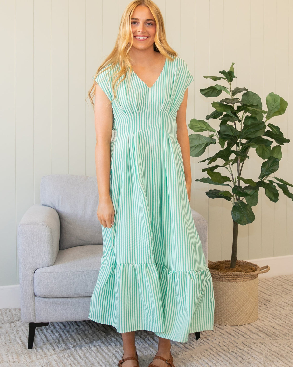 Henry Dress - Green