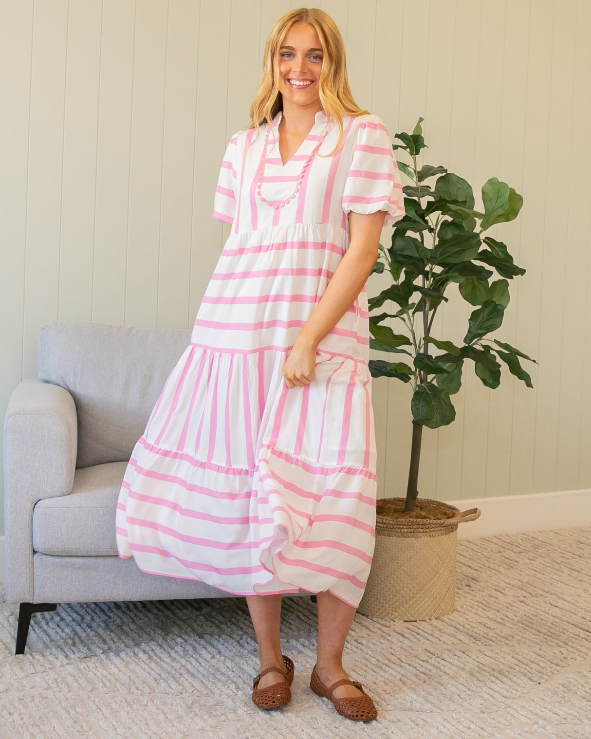 Gabby Dress - Pink