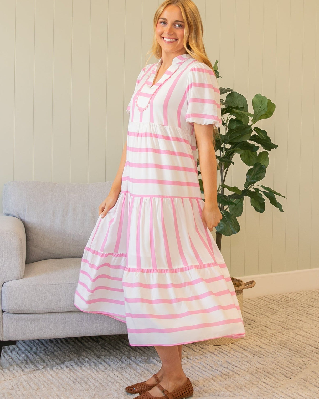 Gabby Dress - Pink