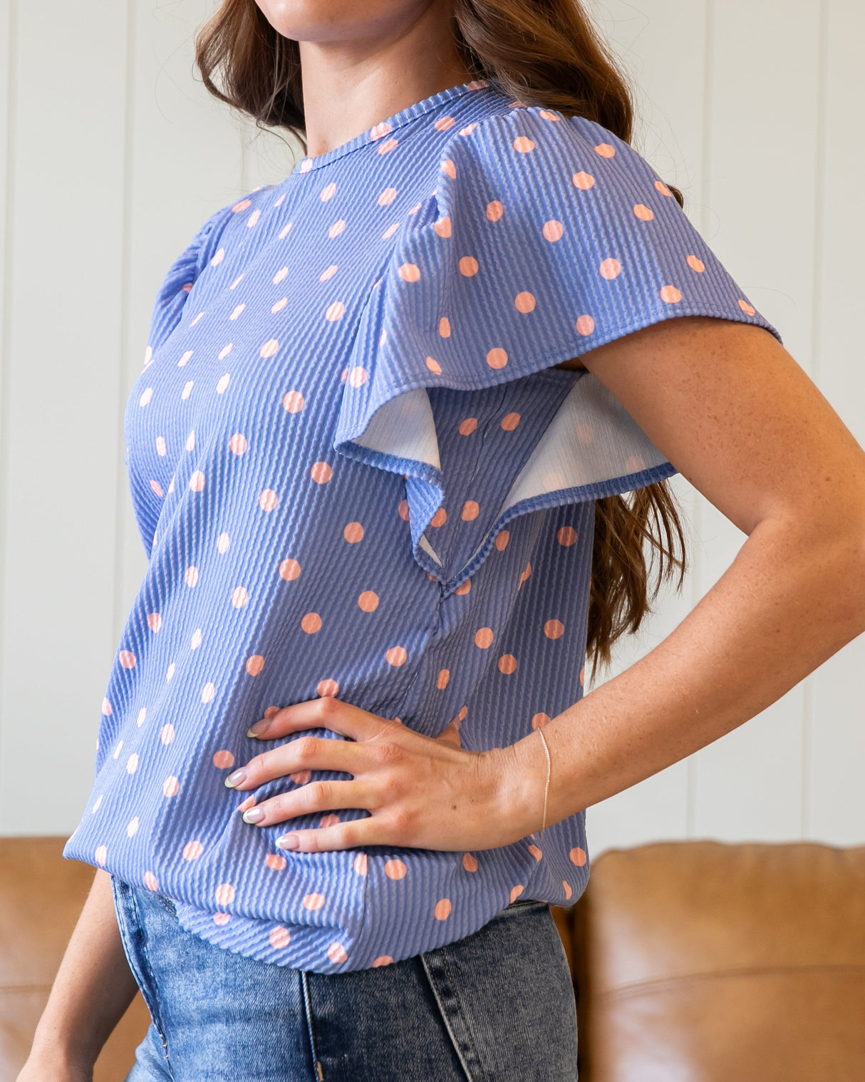Taylor Polka Dot Top