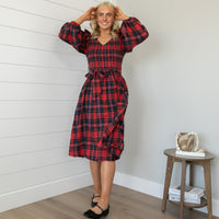 Raven Plaid Dress