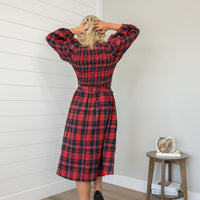 Raven Plaid Dress